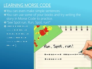 1 3 Morse Code pptx 1 3 Morse Code pptx
