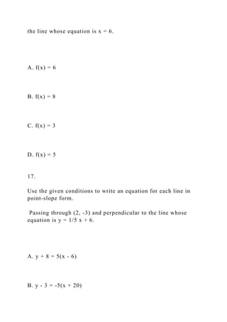 1.Use the given conditions to write an equation for each line in gen.docx