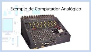 Exemplo de Computador Analógico
 