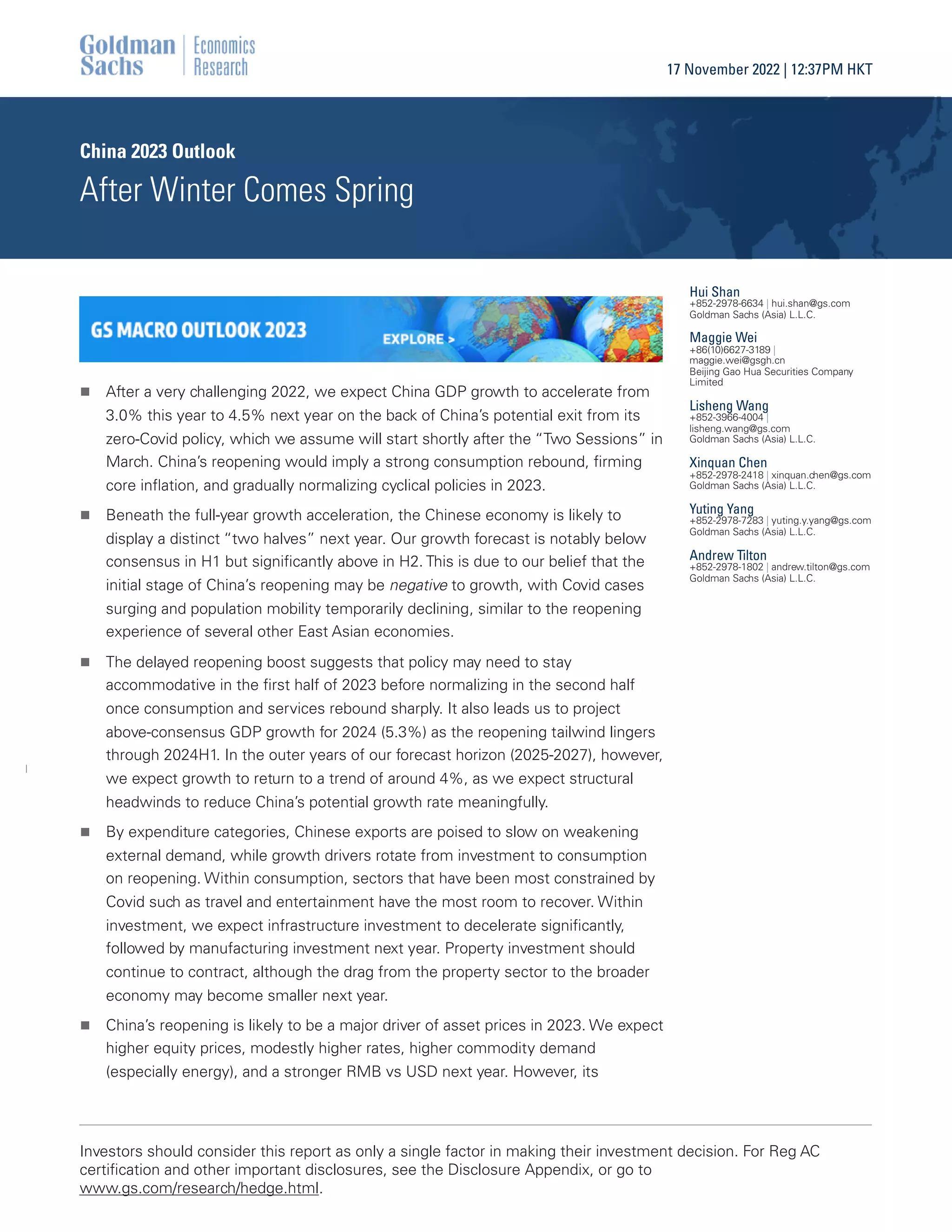 高盛1.6万字报告：中国2023年宏观展望（中英对照）.pdf