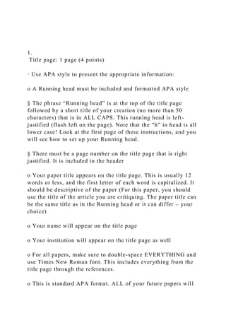 1. Title page 1 page 4 points Use APA style to present.docx