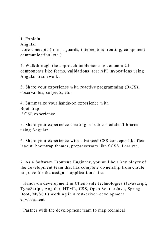 1. Explain Angular core concepts (forms, guards, interceptor.docx