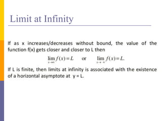 Limit at Infinity
 
