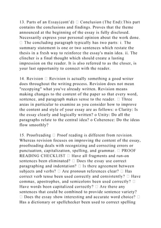 1. Essay-writing Essay The word Essay is defined in The Concise O.docx