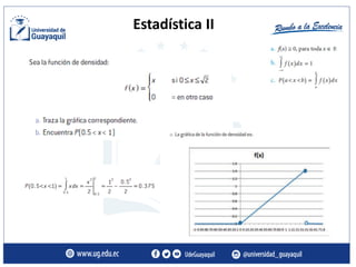 Estadística II
 