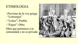 Etimología de Liturgia ― Origen de la Palabra