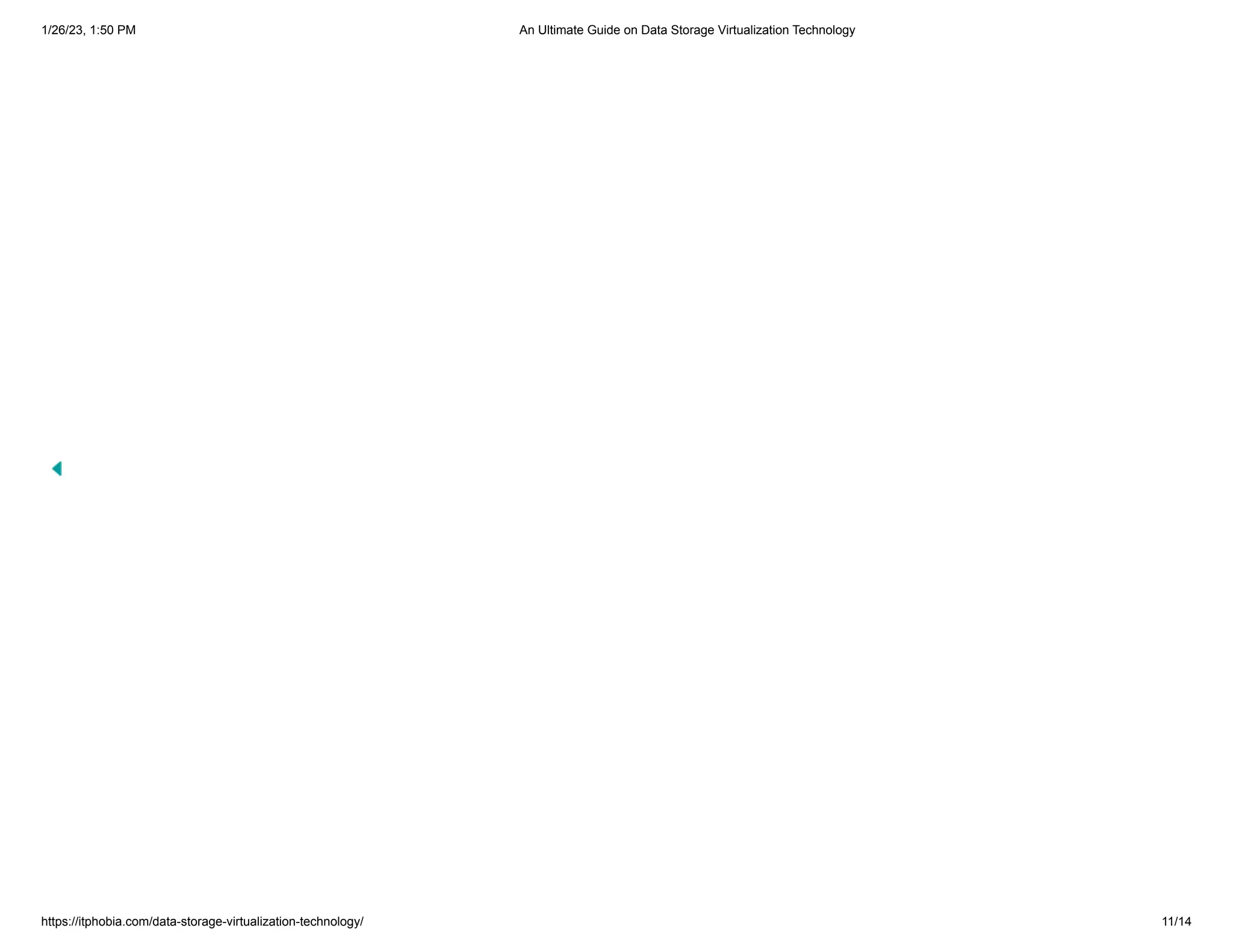 1 An Ultimate Guide On Data Storage Virtualization Technology Pdf