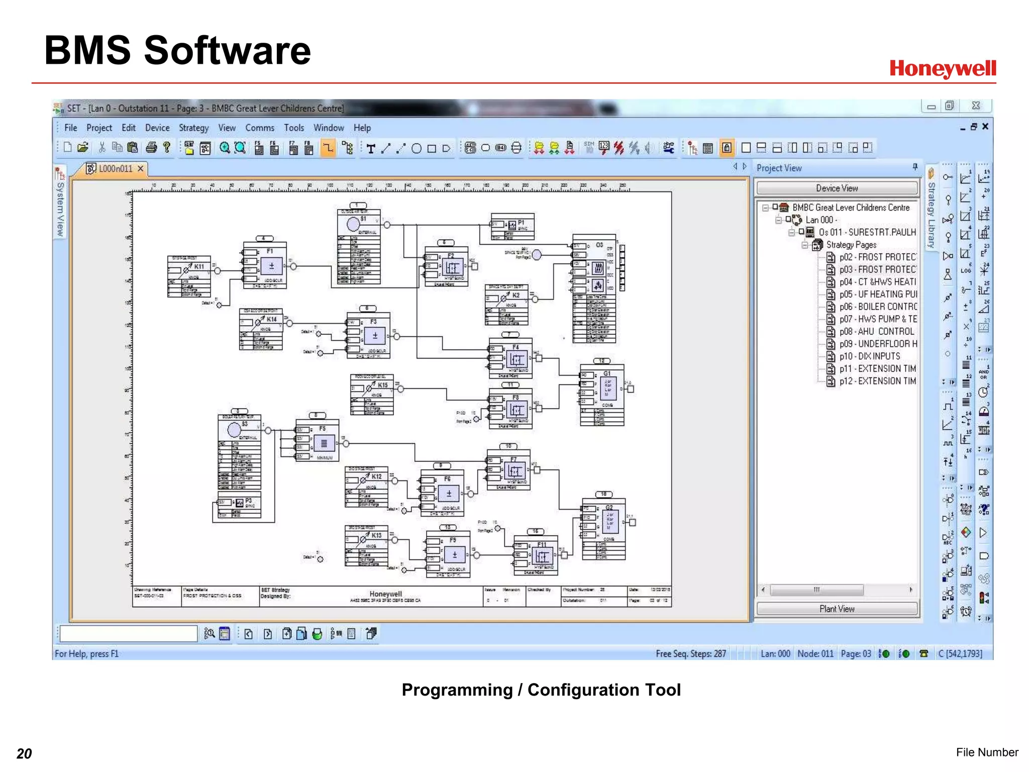 20 File Number
BMS Software
Programming / Configuration Tool
 