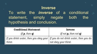If and then statements | PPTX