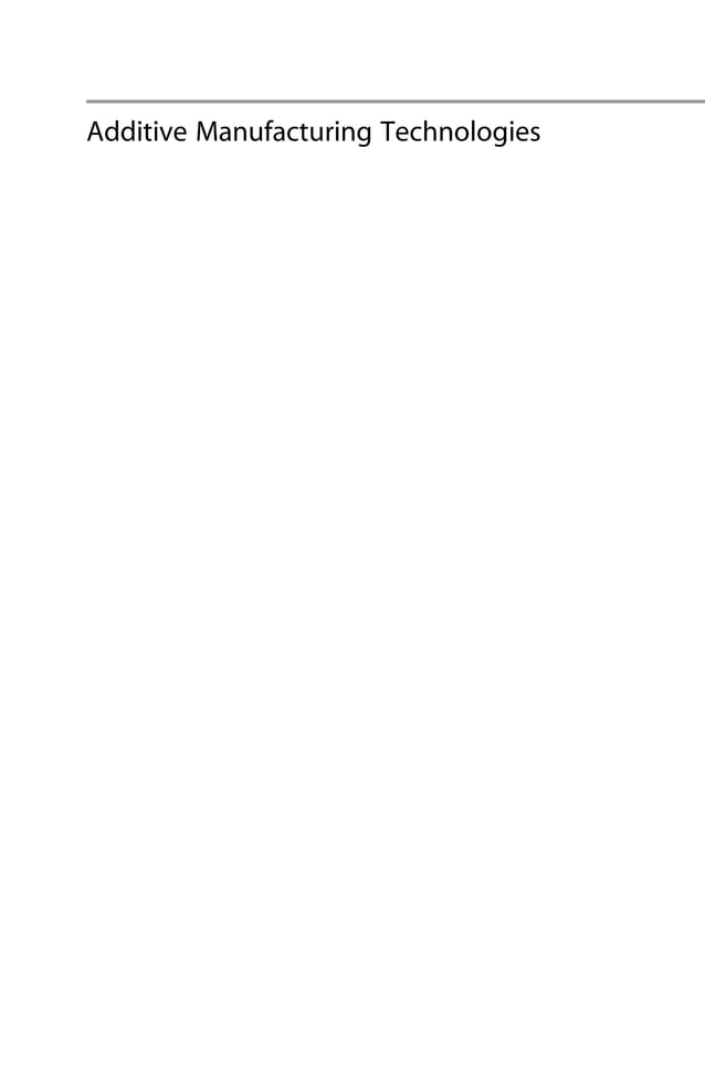 1 Additive Manufacturing Pdf Manufacturing Industry Industries