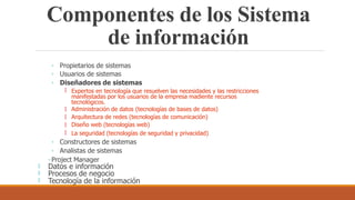 1. ANALISIS Y CONTROL DE  COMPONENTES EN LOS SISTEMAS DE INFORMACION PCA-1 Información Adicional.pptx