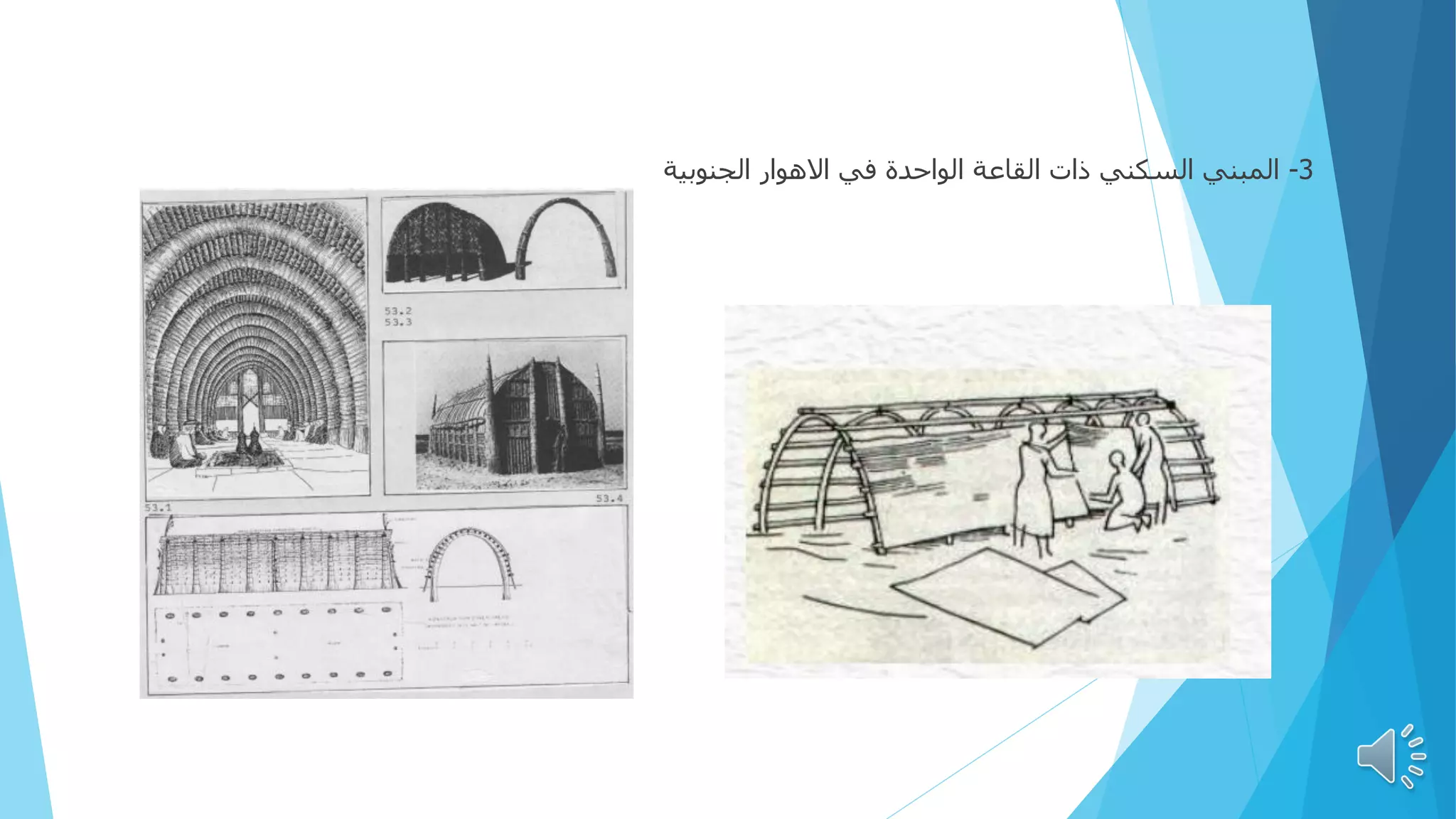 3
-
‫الجنوبية‬ ‫االهوار‬ ‫في‬ ‫الواحدة‬ ‫القاعة‬ ‫ذات‬ ‫السكني‬ ‫المبني‬
 