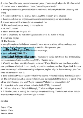 1. Philosophy is related to many other fields of study. .pdf