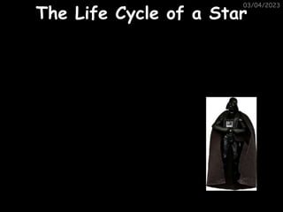 03/04/2023
The Life Cycle of a Star
 