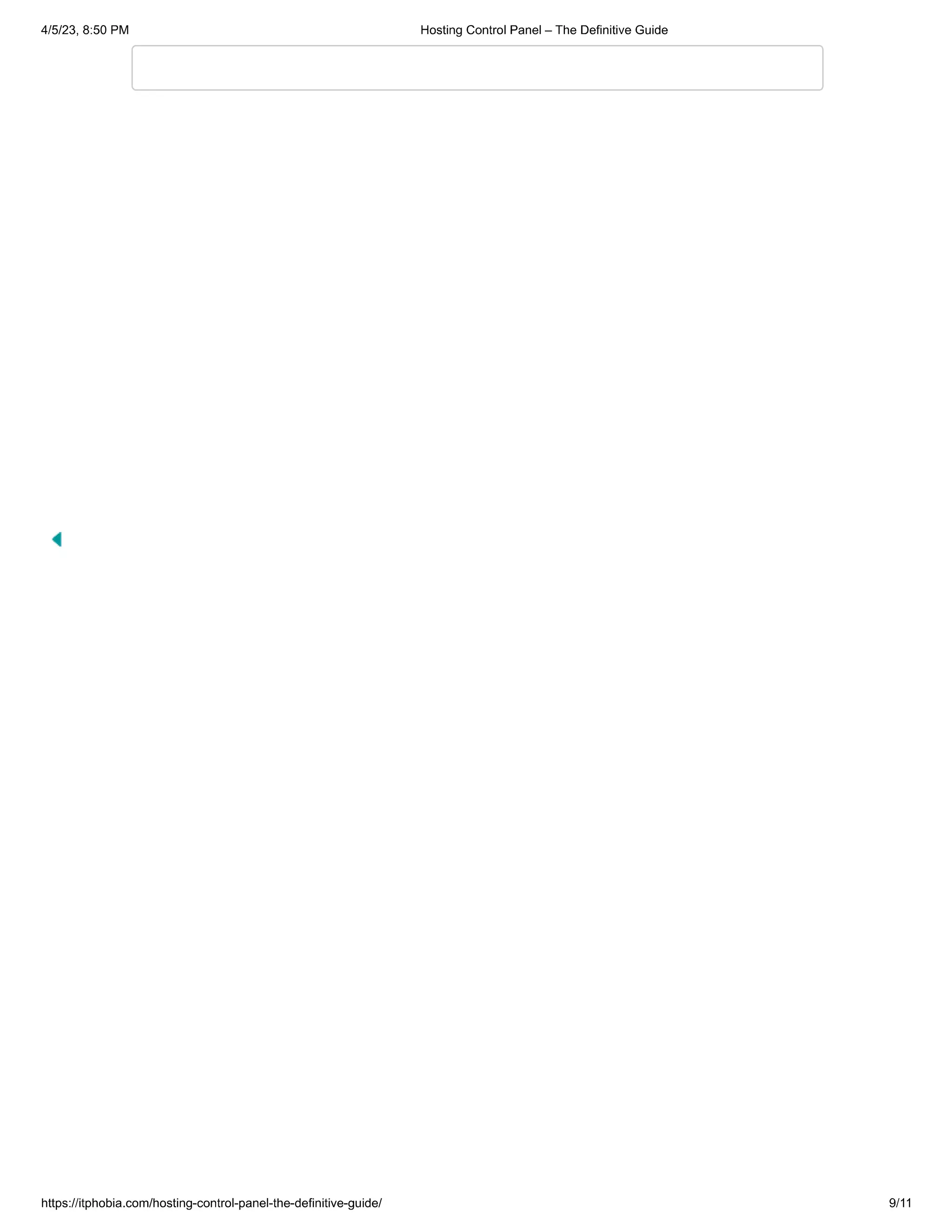 Hosting Control Panel – The Definitive Guide