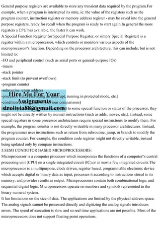 1.CPU INSTRUCTION AND EXECUTION CYCLEThe primary function of the .pdf