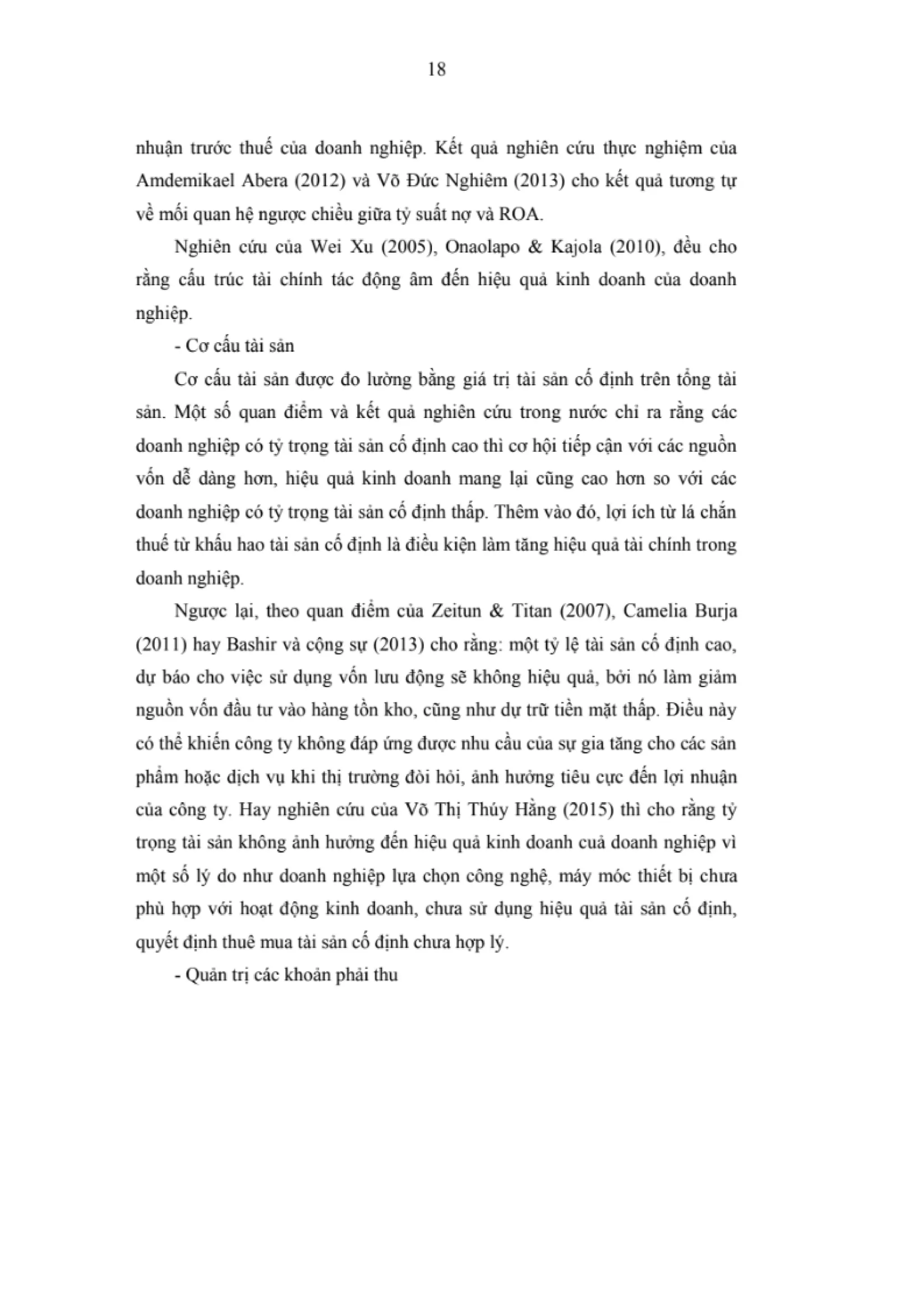 LUẬN VĂN THẠC SĨ: NGHIÊN CỨU CÁC NHÂN TỐ ẢNH HƯỞNG ĐẾN HIỆU QUẢ KINH DOANH CỦA CÁC DOANH NGHIỆP NGÀNH THỰC PHẨM VÀ ĐỒ UỐNG NIÊM YẾT TRÊN SÀN CHỨNG KHOÁN VIỆT NAM