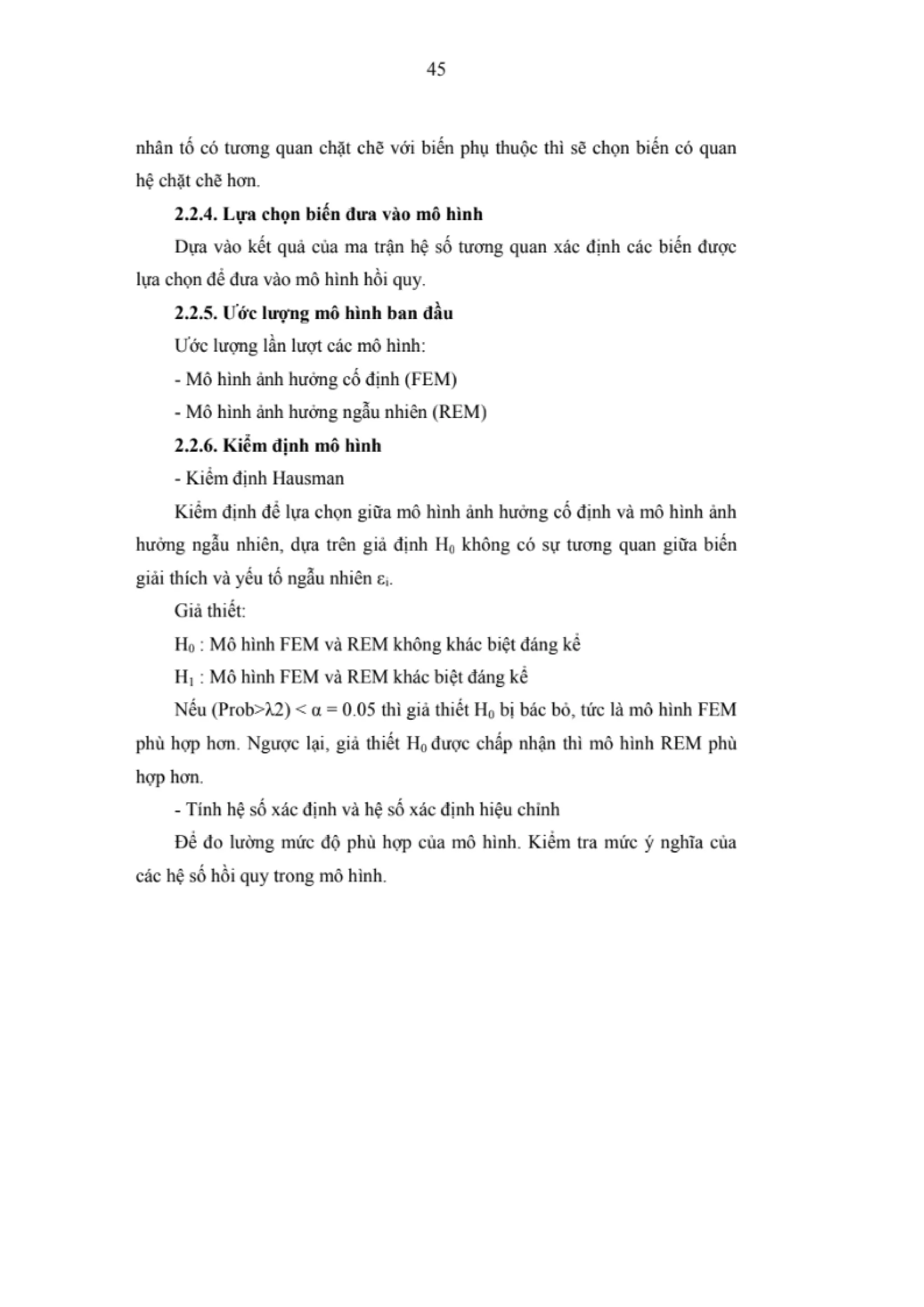 LUẬN VĂN THẠC SĨ: NGHIÊN CỨU CÁC NHÂN TỐ ẢNH HƯỞNG ĐẾN HIỆU QUẢ KINH DOANH CỦA CÁC DOANH NGHIỆP NGÀNH THỰC PHẨM VÀ ĐỒ UỐNG NIÊM YẾT TRÊN SÀN CHỨNG KHOÁN VIỆT NAM