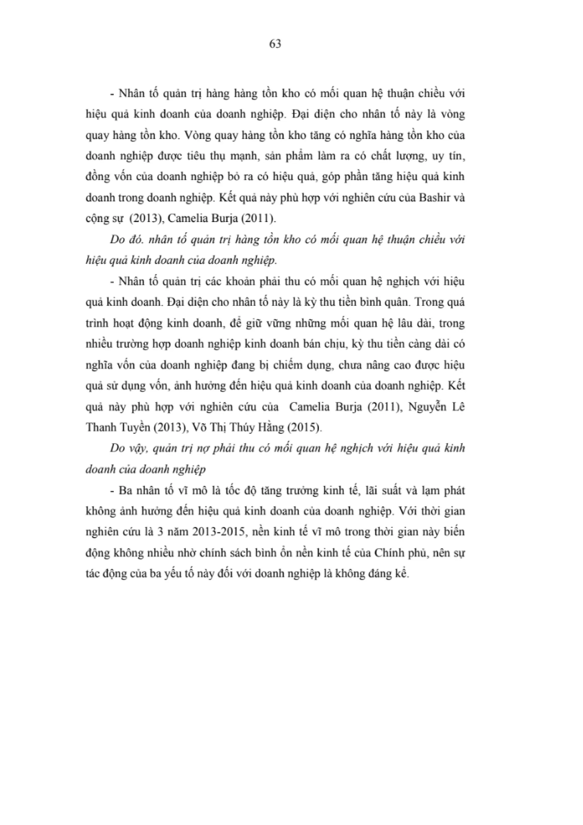 LUẬN VĂN THẠC SĨ: NGHIÊN CỨU CÁC NHÂN TỐ ẢNH HƯỞNG ĐẾN HIỆU QUẢ KINH DOANH CỦA CÁC DOANH NGHIỆP NGÀNH THỰC PHẨM VÀ ĐỒ UỐNG NIÊM YẾT TRÊN SÀN CHỨNG KHOÁN VIỆT NAM