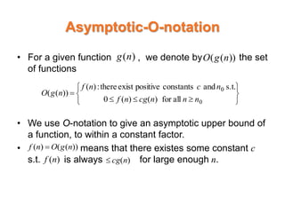 Asymptotic Analysis.ppt | Technology & Computing
