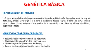 1. Aula-Princípios de Genética - GENETICA CLASSICA E MODERNA.pptx