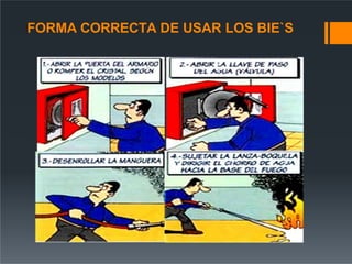FORMA CORRECTA DE USAR LOS BIE`S
 