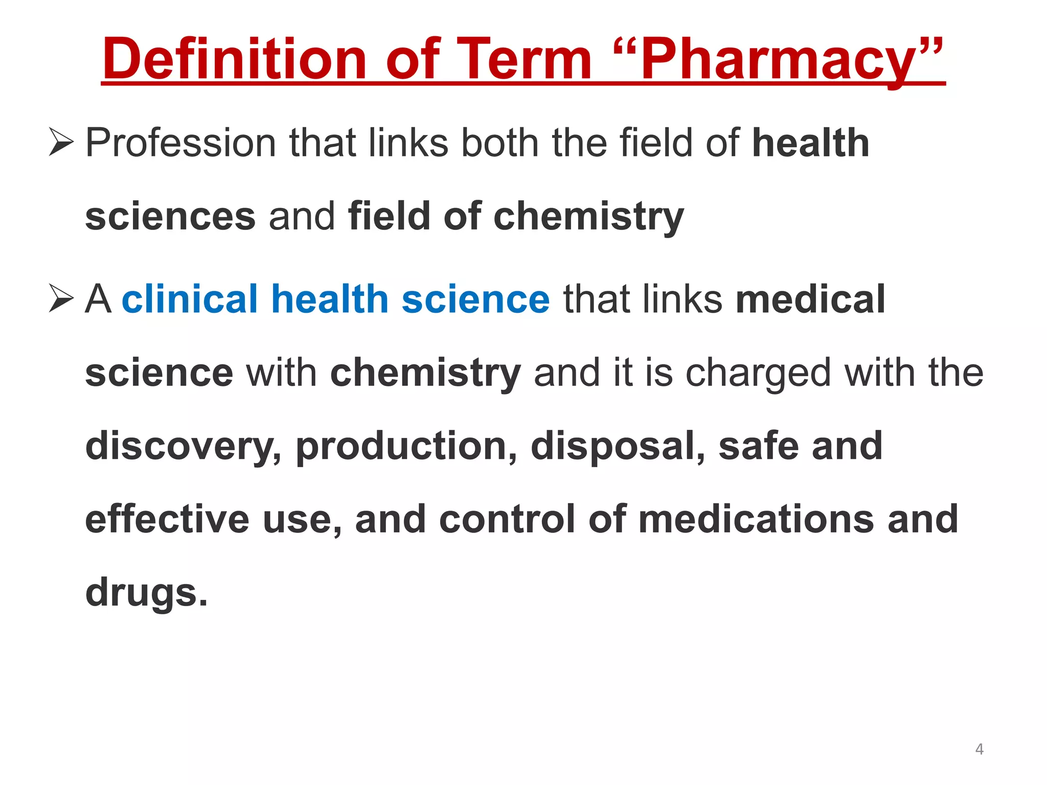 1. Introduction to Pharmacy.pptx