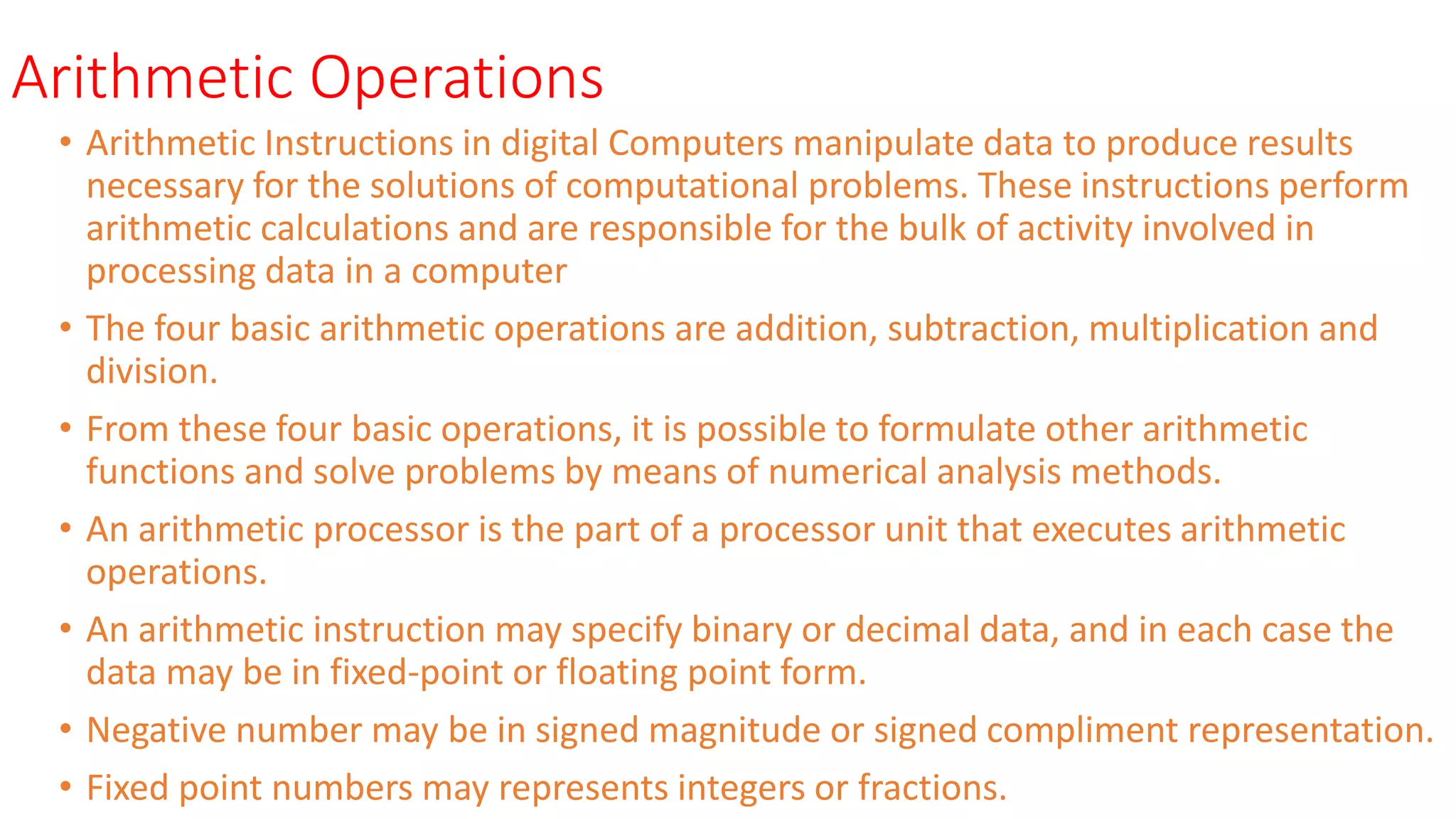 1. Arithmetic Operations - Addition and subtraction of signed numbers.pptx