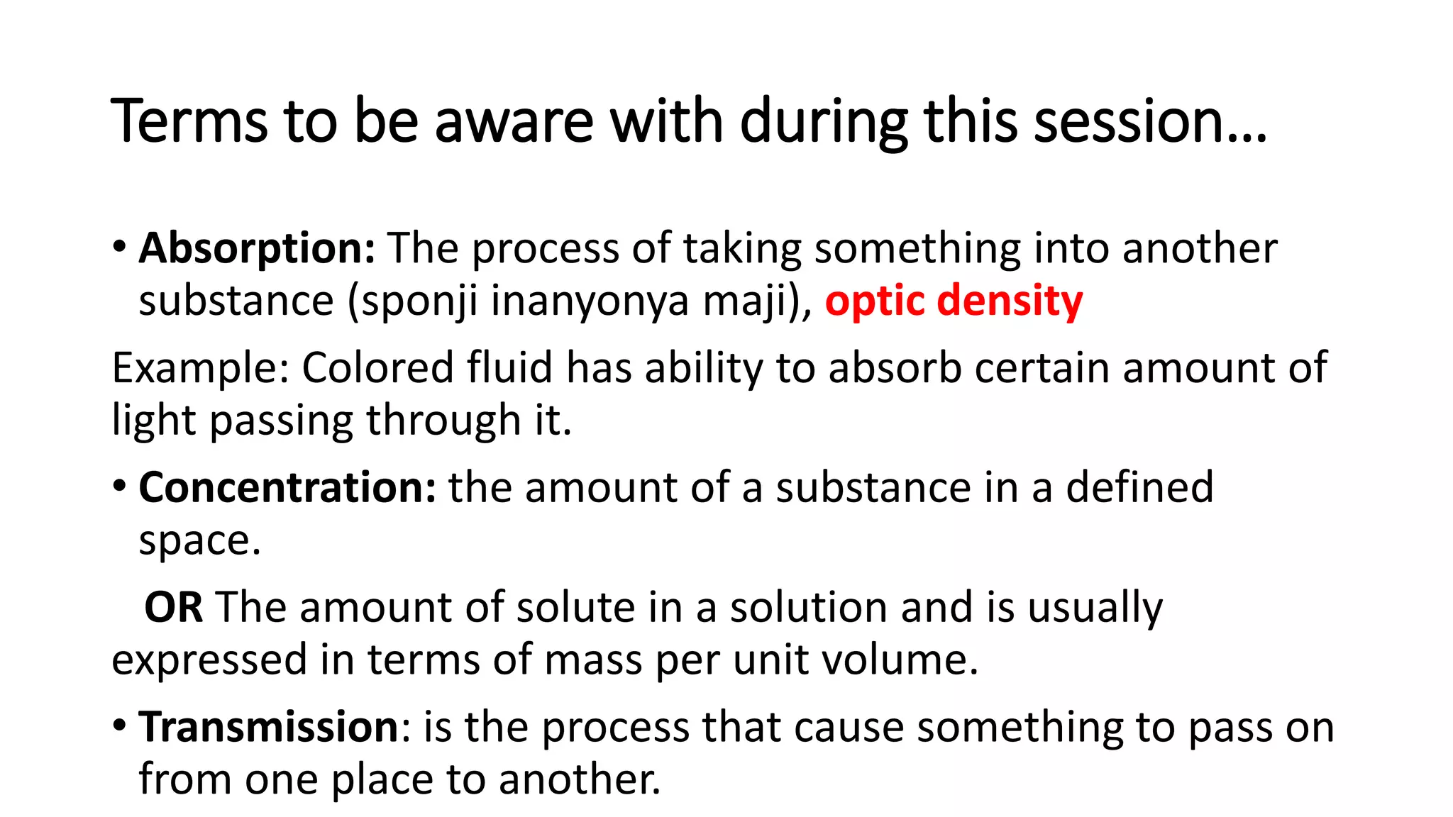 PRINCIPLE OF SPECTROPHOTOMETRY AND COLORIMETRY 1.pptx