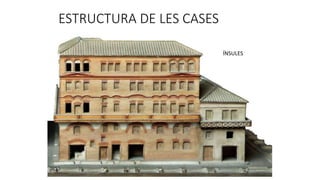 ESTRUCTURA DE LES CASES
ÍNSULES
 
