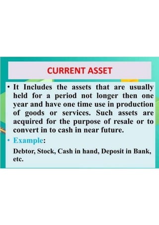 Basic Accounting Terms class 11