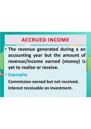 Basic Accounting Terms class 11