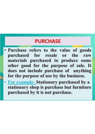 Basic Accounting Terms class 11