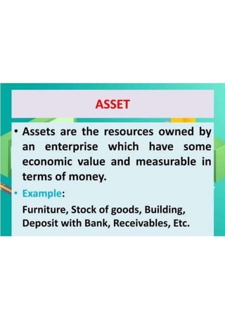 Basic Accounting Terms class 11