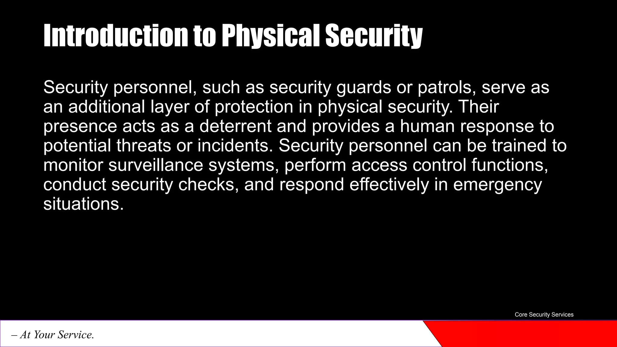 Introduction to Security | PPTX | Home Security | Home & Garden