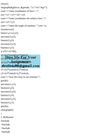 1. Translation program#includestdio.h#includeconio.h#incl.pdf