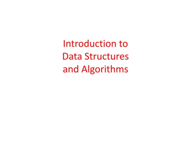 1.Introduction to Data Structures and Algorithms.pptx