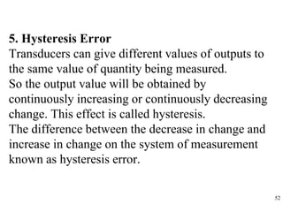 MR3491 SENSORS AND INSTRUMENTATION ( UNIT-I INTRODUCTION) | PPTX