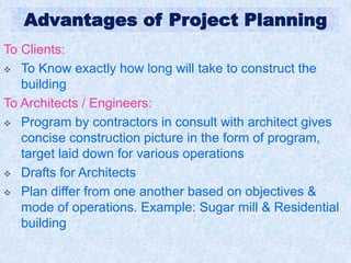 Concise Construction 1.1b Construction (Project) Planning.ppt