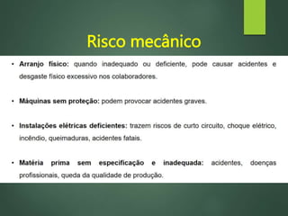 Risco mecânico
 