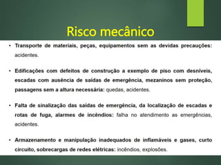 Risco mecânico
 
