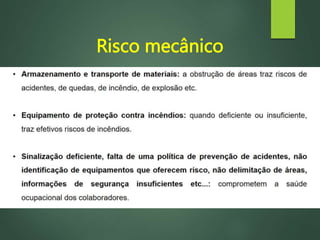 Risco mecânico
 