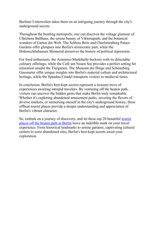 Berlin visual data 2