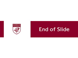 End of Slide
 