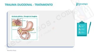medvideos.com
Cópia não é roubo ♥
Renatha Paiva
TRAUMA DUODENAL - TRATAMENTO
medvideos.com
Cópia não é roubo ♥
 