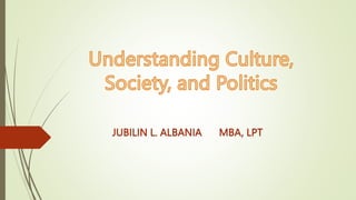 JUBILIN L. ALBANIA MBA, LPT
 