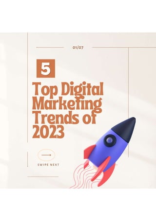 Top Digital Marketing Trends | PDF