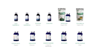 VITA
МARINЕ А+
VITA
МARINЕ B+
ZOSTERA CAROTEN SPIRULINA CHLORELLA
IODIUM KELP SQUALENЕ CARDIO MARINE ASHITABA ARTRO МARINE
+MSM
Premium
Organic L-Arginine
Nattokinase
Japonica Organic 100+ Organic 100+
 