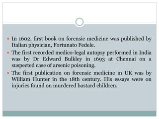 1. Introduction to Forensic medicine and its branches.pptx