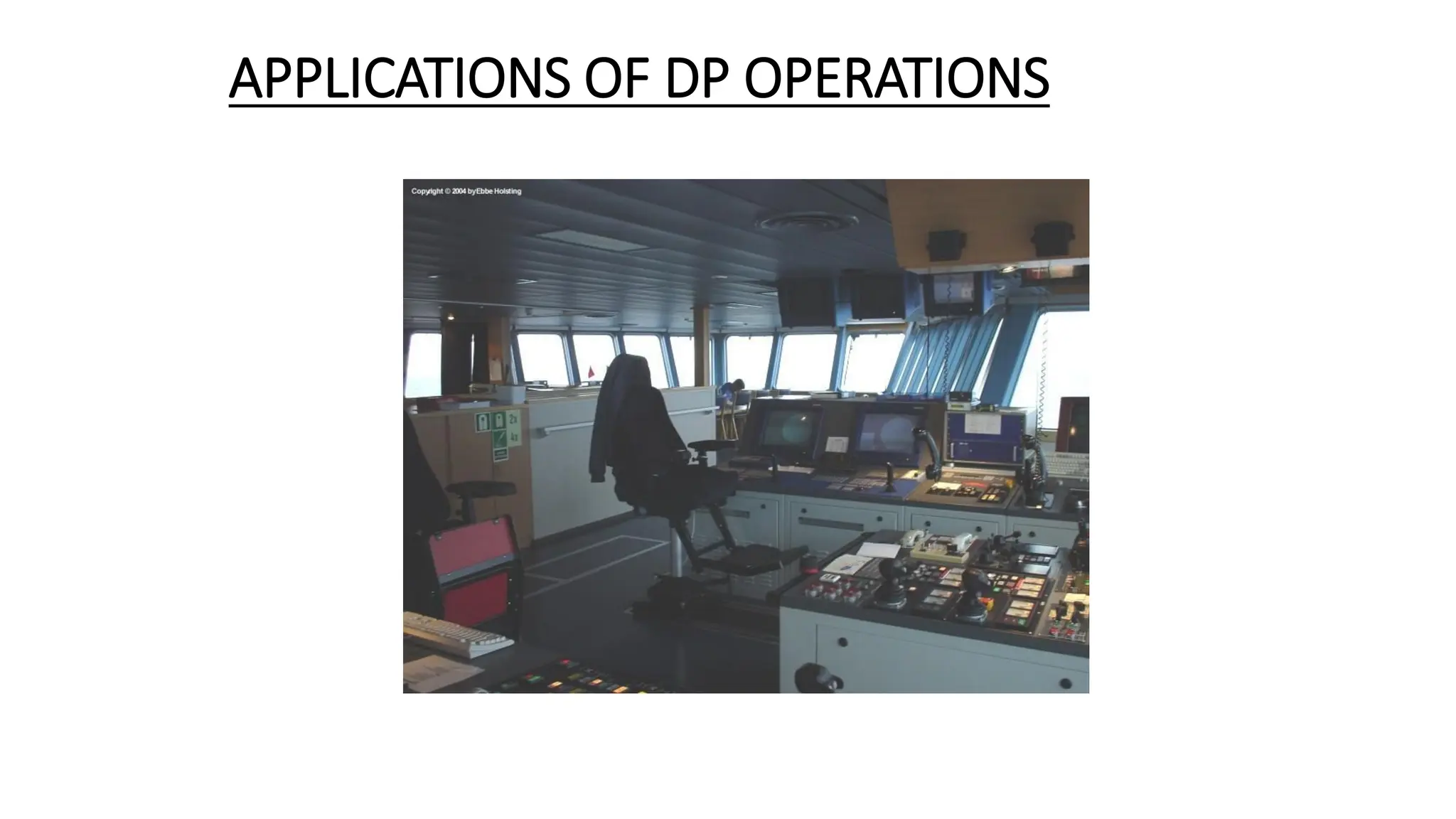 APPLICATIONS OF DP OPERATIONS
 